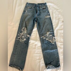 Agolde 90s mid rise.